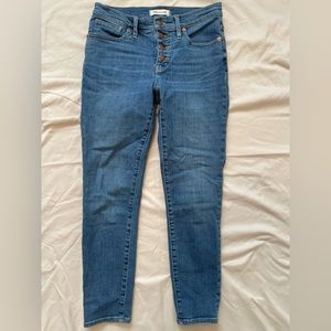 Madewell Mid-rise Skinny Crop Jeans